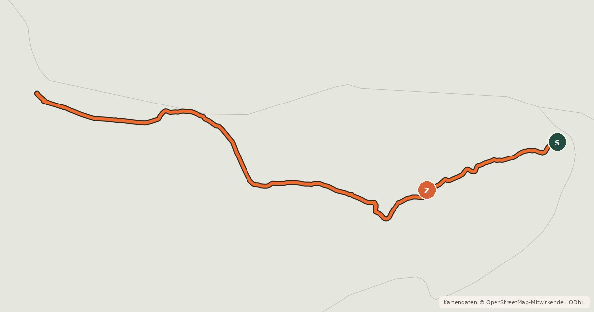Kartenübersicht der Radroute Dravska ruta