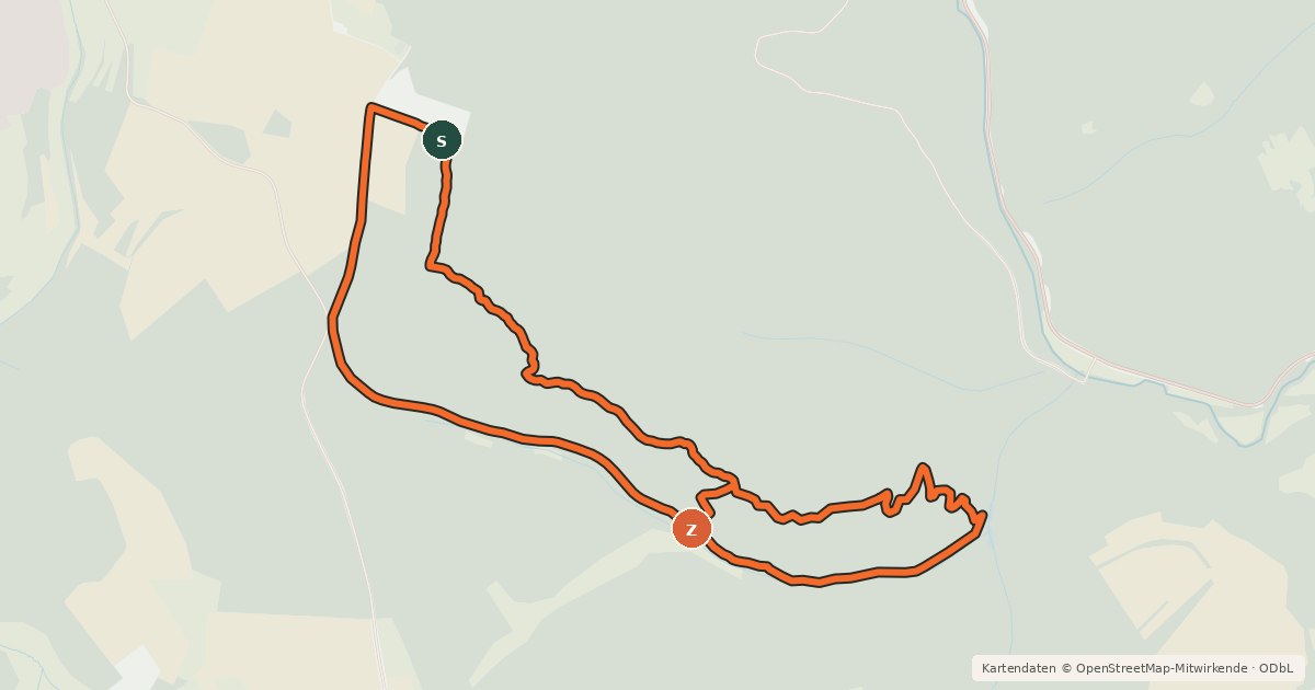 Kartenübersicht der Radroute Flowtrail Heidenrod - Der ultimative Trail im Taunus