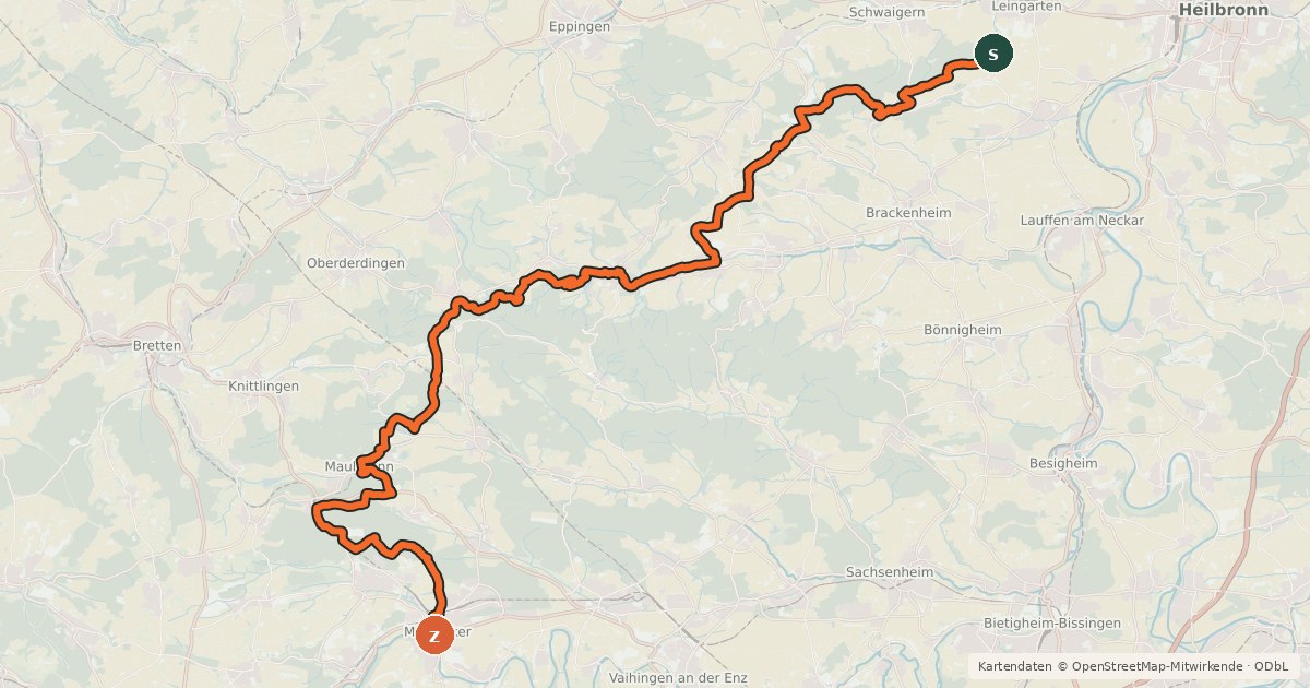 Kartenübersicht der Radroute Gravel X Naturpark-Crossing (Tour 6)