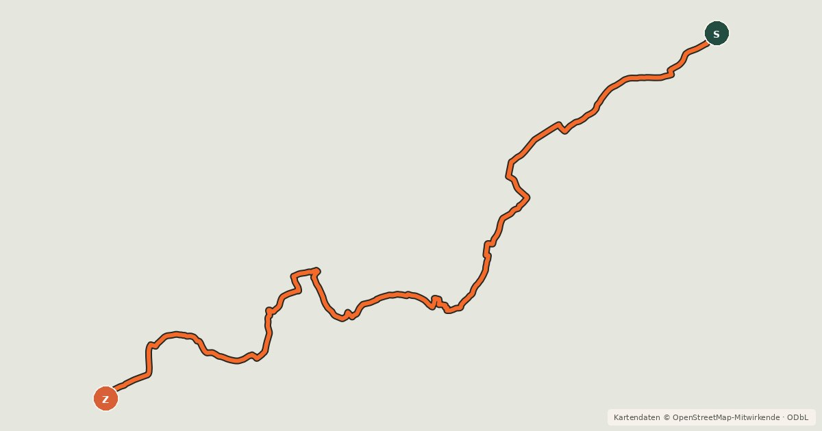 Kartenübersicht der Radroute La Vallée du Loir à vélo 2/5