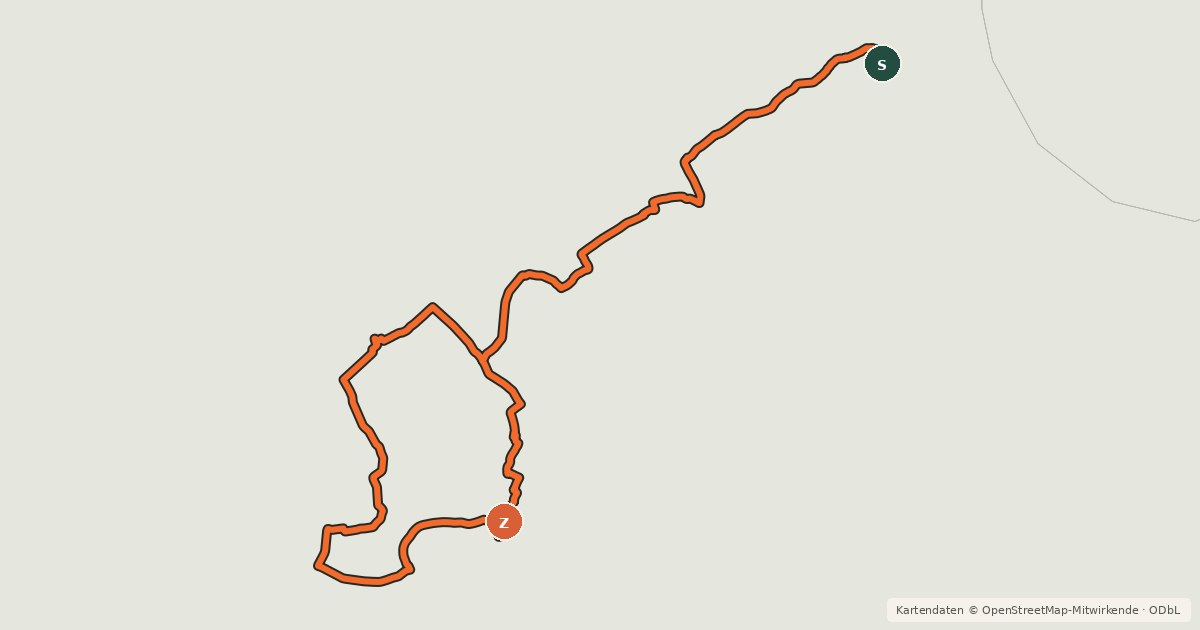 Kartenübersicht der Radroute La Vallée du Loir à vélo 5/5