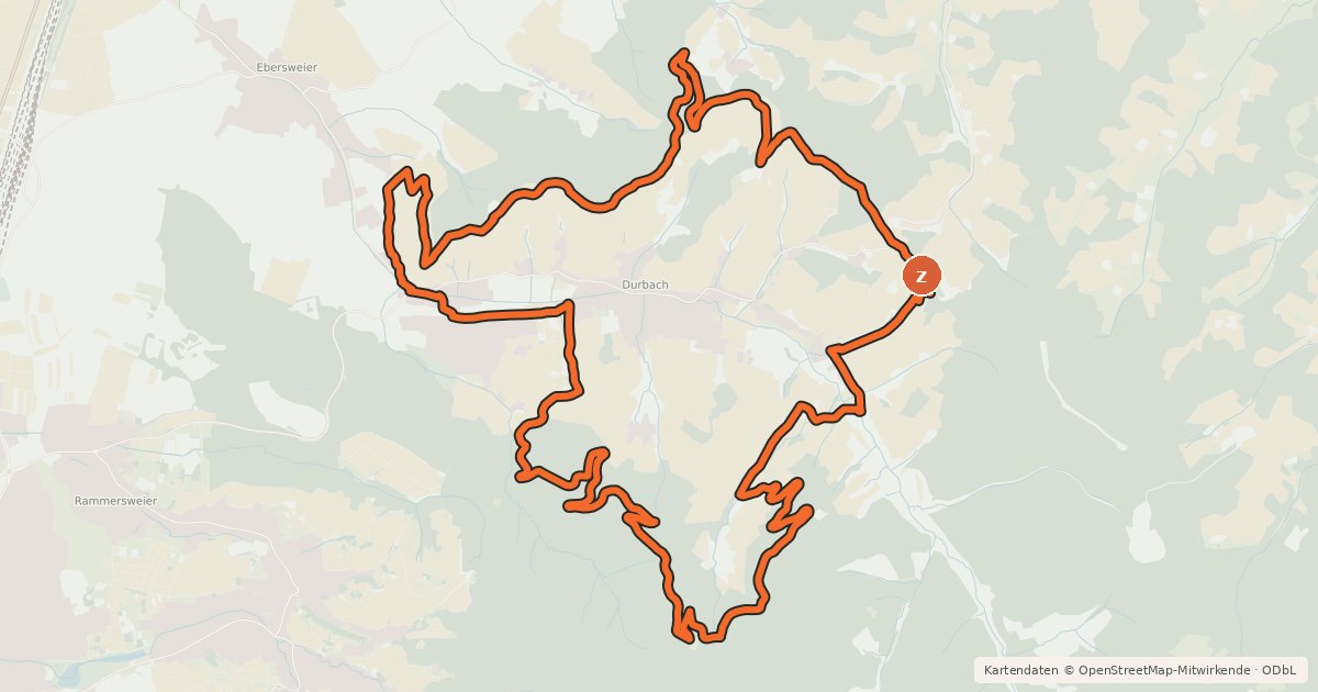 Kartenübersicht der Radroute MTB Weinberg-Tour (7)