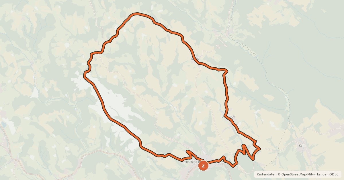 Kartenübersicht der Radroute Rosengartenroute - E-Bike