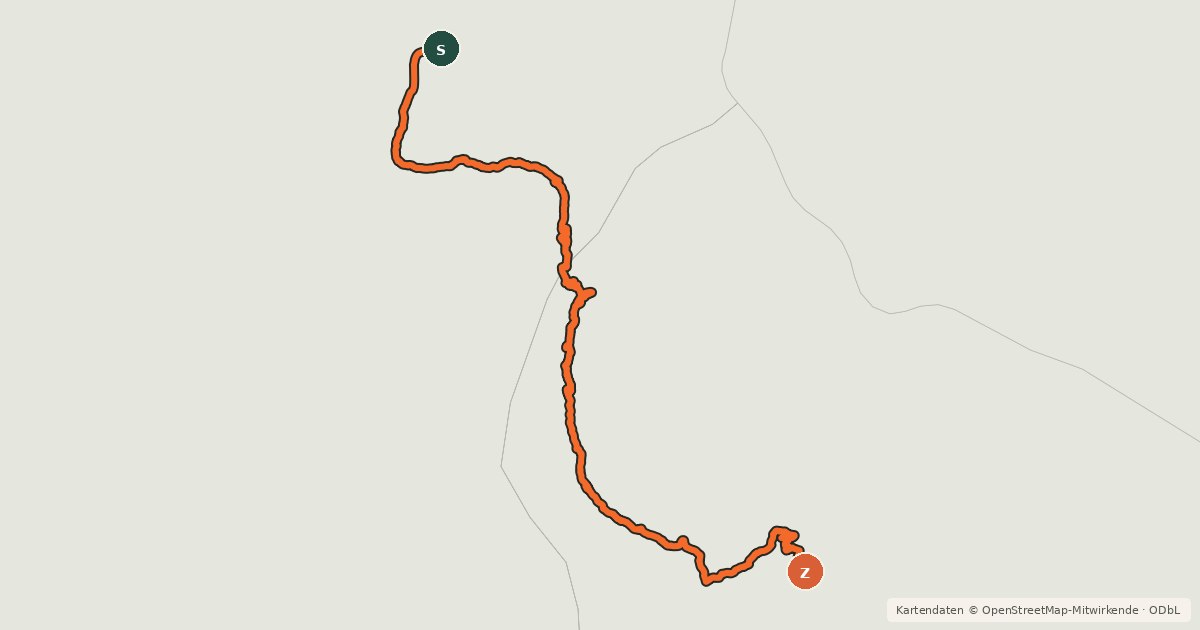 Kartenübersicht der Radroute Route des Grandes Alpes à vélo, étape 11, Barcelonnette / Valberg