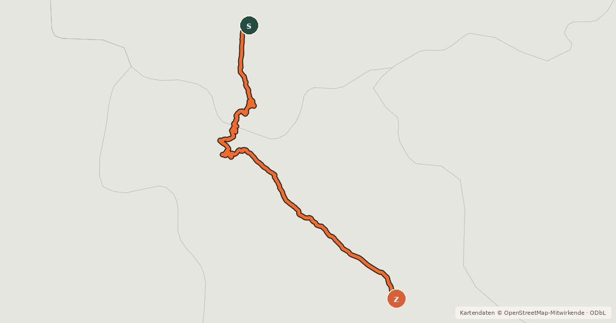 Kartenübersicht der Radroute Route des Grandes Alpes à vélo, étape 8, Valloire / Briançon