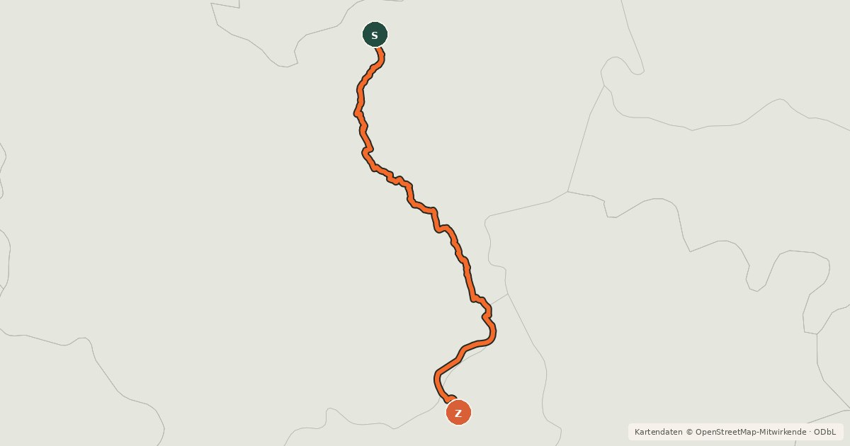 Kartenübersicht der Radroute Saint-Jacques à Vélo par la vallée d'Eure 1/4