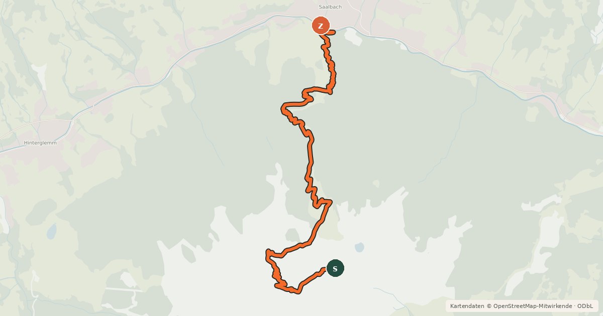 Kartenübersicht der Radroute SH 74 X-Line