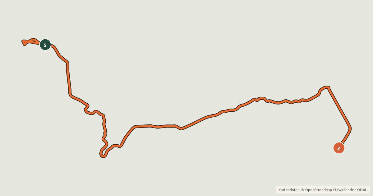 Kartenübersicht der Radroute Tararua Traverse Alternative