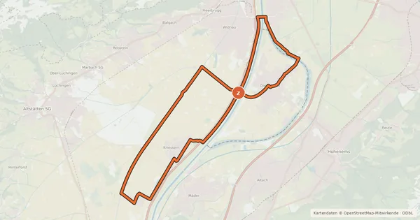 Kartenübersicht der Radroute Binnenkanal – Tour