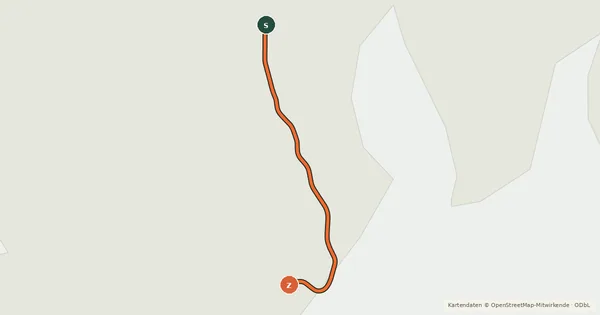 Kartenübersicht der Radroute Blueberry Run (Trans Canada Trail)