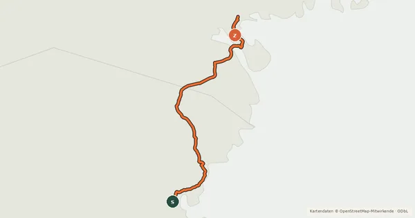 Kartenübersicht der Radroute Cykelspåret (19)