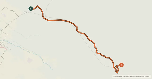 Kartenübersicht der Radroute Dunajská cyklistická cesta