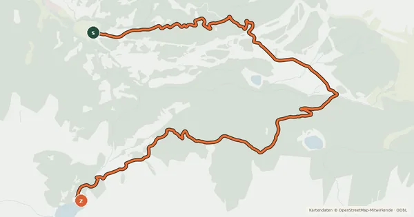 Kartenübersicht der Radroute Ehrwalder Alm-Seebensee (813)