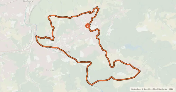 Kartenübersicht der Radroute EN14 [Ennepe-Ruhr-Kreis]