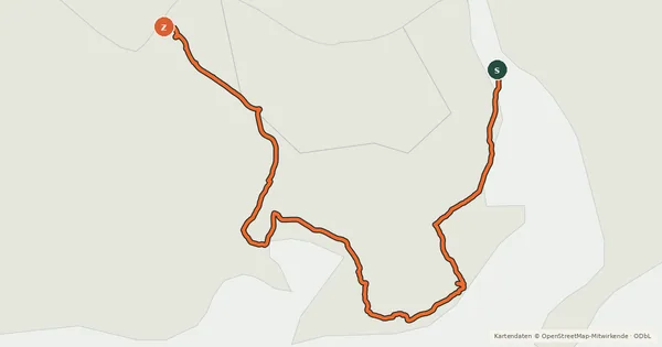 Kartenübersicht der Radroute EuroVelo 1