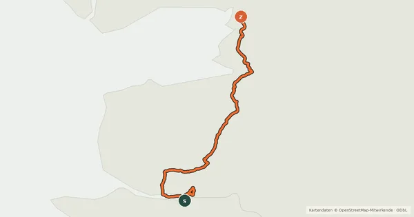 Kartenübersicht der Radroute EuroVelo 1