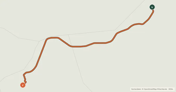 Kartenübersicht der Radroute EuroVelo 11 - Kelet-európai útvonal - Magyarországi szakasz - Tiszacsege–Tiszafüred