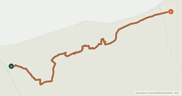 Kartenübersicht der Radroute EV4 France, Gravelines - Bray-Dunes