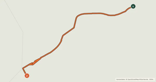 Kartenübersicht der Radroute F201 Fietssnelweg Zaventem (wenslijn)