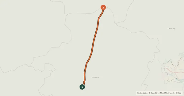 Kartenübersicht der Radroute F74 Fietssnelweg Zonhoven wenslijn