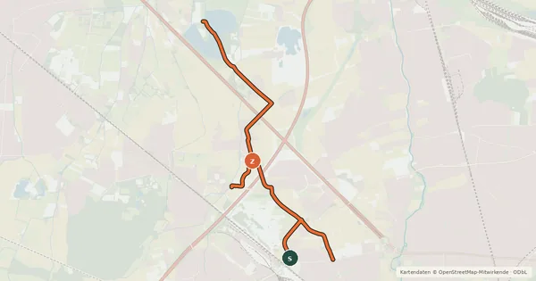 Kartenübersicht der Radroute Fahrradhauptroute Pasing - Langwieder Seen