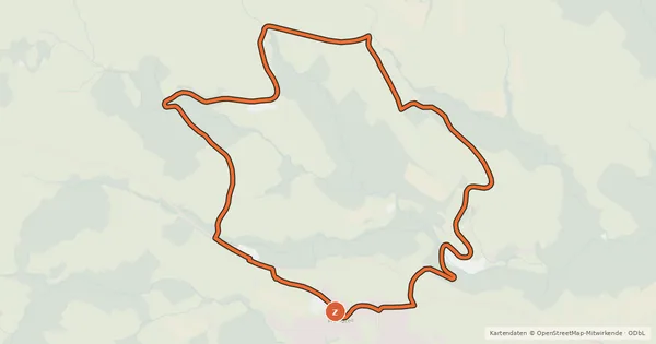 Kartenübersicht der Radroute FamilyBike Wenigzell - Sanddornrunde