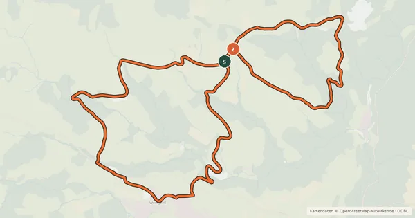 Kartenübersicht der Radroute FamilyBike Wenigzell - Wadlzwicker Runde