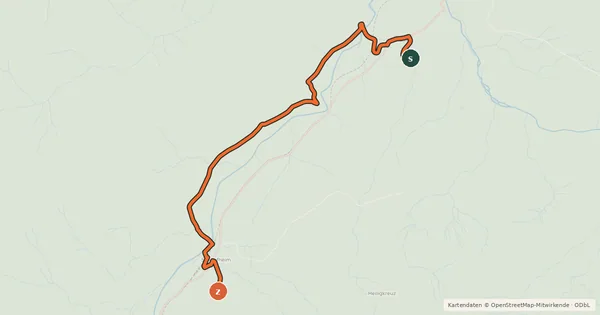 Kartenübersicht der Radroute Farneren Tour