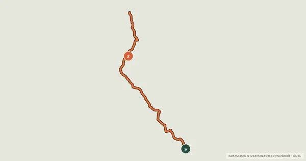 Kartenübersicht der Radroute FNQ Pioneer Bike Trail - Day 5