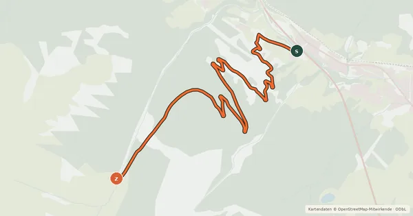 Kartenübersicht der Radroute Gartner Alm