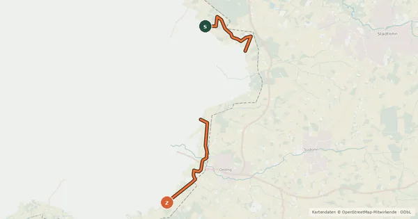 Kartenübersicht der Radroute Gravel route Winterswijk (MTB Achterhoek)