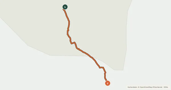 Kartenübersicht der Radroute Jersey Route 8