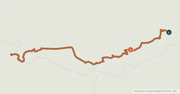 Kartenübersicht der Radroute La Vallée du Loir à vélo 4/5