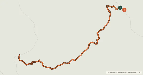 Kartenübersicht der Radroute La Véloscénie - Eure-et-Loir