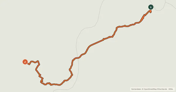 Kartenübersicht der Radroute La Véloscénie - via Limours
