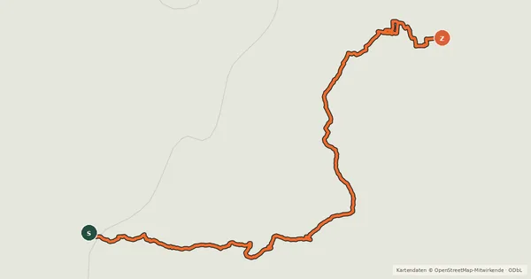 Kartenübersicht der Radroute La Vélosud 02 (Lourdes-Tarbes)