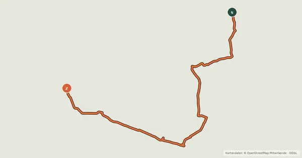 Kartenübersicht der Radroute Loire à Vélo 4e - via Azay le Rideau