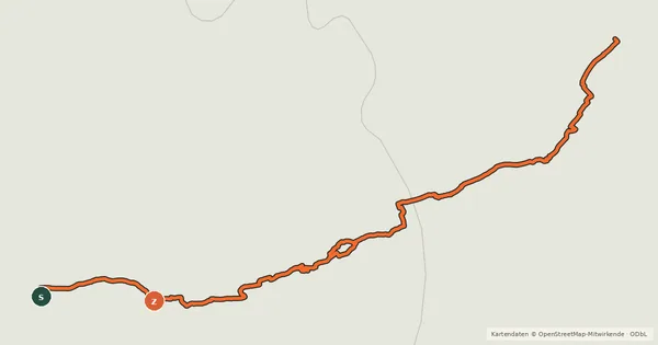 Kartenübersicht der Radroute Loire à Vélo 5