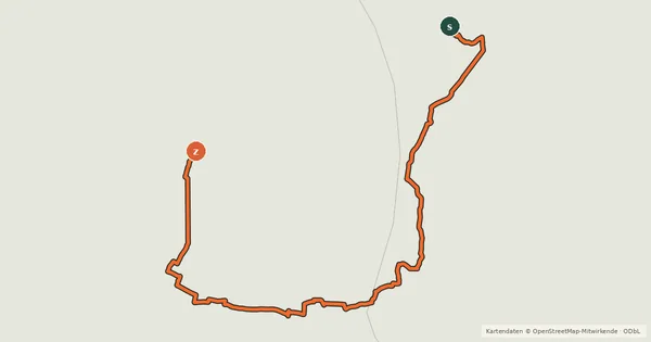 Kartenübersicht der Radroute Loire à Vélo 5b - via Bléré