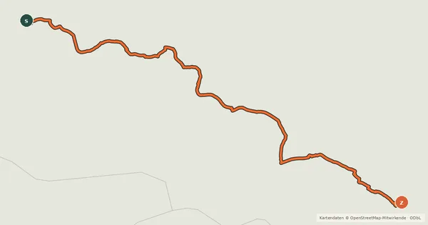 Kartenübersicht der Radroute Loire à Vélo 7