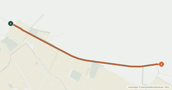 Kartenübersicht der Radroute Moravská vinná stezka