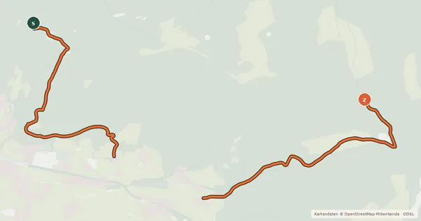 Kartenübersicht der Radroute MTB Alpbach über Gindel Alm