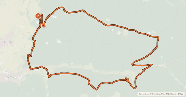Kartenübersicht der Radroute MTB Höfle-Tour