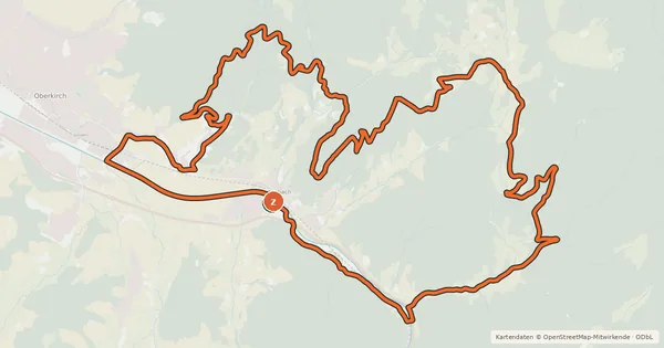 Kartenübersicht der Radroute MTB Kleine Sohlberg-Tour (13)