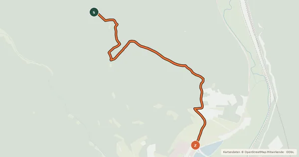 Kartenübersicht der Radroute MTB Natur Flow Trail Lindwurm