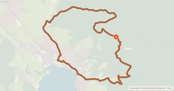 Kartenübersicht der Radroute MTB Rund um die Schliersbergalm
