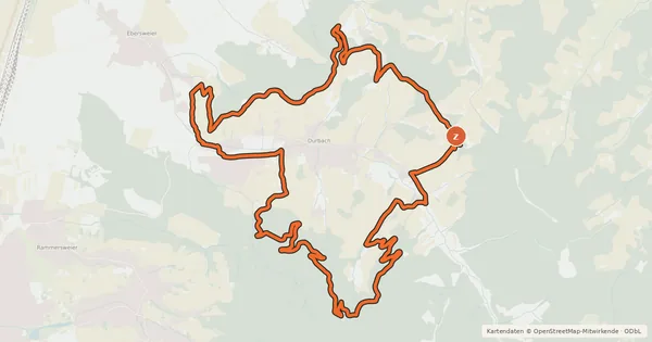 Kartenübersicht der Radroute MTB Weinberg-Tour (7)