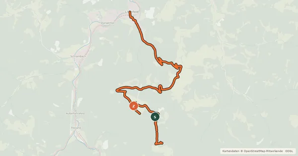 Kartenübersicht der Radroute Muckenkogel-Strecke