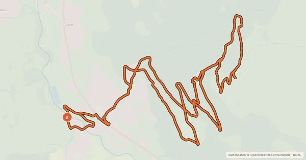 Kartenübersicht der Radroute Nassegl Bike