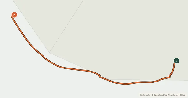 Kartenübersicht der Radroute NCN Route 62